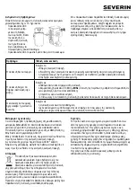 Предварительный просмотр 73 страницы SEVERIN KS 9890 - CONGELATEUR TABLE TOP Instructions For Use Manual