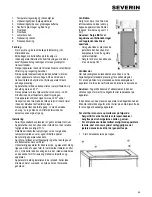 Предварительный просмотр 59 страницы SEVERIN KS9783 Instructions For Use Manual