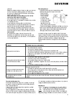 Preview for 31 page of SEVERIN KS9894 Instructions For Use Manual