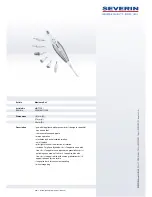 Preview for 1 page of SEVERIN MANIKÜRE-PEDIKÜRE-SET HG 7713 Datasheet