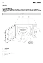 Предварительный просмотр 3 страницы SEVERIN MW 7750 Instructions For Use Manual