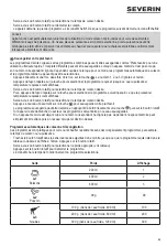 Preview for 43 page of SEVERIN MW 7752 Instructions For Use Manual