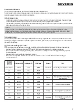 Предварительный просмотр 41 страницы SEVERIN MW 7755 Instructions For Use Manual