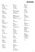 Preview for 103 page of SEVERIN MW 7762 Instructions For Use Manual