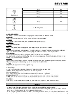 Preview for 13 page of SEVERIN MW 7865 Instructions For Use Manual