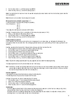 Preview for 23 page of SEVERIN MW 7865 Instructions For Use Manual