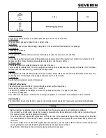 Preview for 25 page of SEVERIN MW 7865 Instructions For Use Manual