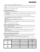 Предварительный просмотр 31 страницы SEVERIN MW 7892 Instructions For Use Manual