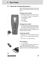 Preview for 27 page of SEVERIN RB7028 Instruction Manual