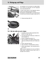 Preview for 35 page of SEVERIN RB7028 Instruction Manual