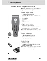 Preview for 67 page of SEVERIN RB7028 Instruction Manual