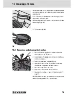 Preview for 75 page of SEVERIN RB7028 Instruction Manual