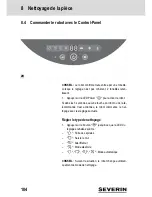 Preview for 104 page of SEVERIN RB7028 Instruction Manual