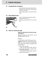 Preview for 182 page of SEVERIN RB7028 Instruction Manual