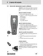 Preview for 187 page of SEVERIN RB7028 Instruction Manual