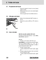 Preview for 222 page of SEVERIN RB7028 Instruction Manual