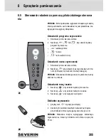 Preview for 305 page of SEVERIN RB7028 Instruction Manual