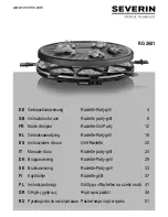 Предварительный просмотр 1 страницы SEVERIN RG 2681 - Instructions For Use Manual