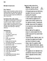 Preview for 3 page of SEVERIN Rotisserie toast oven Instructions For Use Manual