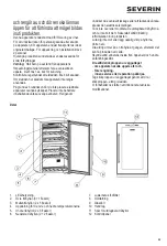 Предварительный просмотр 59 страницы SEVERIN SEVINZO 28 Duo Instructions For Use Manual