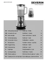 SEVERIN SM 3738 Instructions For Use Manual предпросмотр