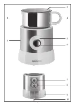 Предварительный просмотр 3 страницы SEVERIN SM 9684 Instructions For Use Manual