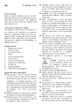 Preview for 8 page of SEVERIN TO-2021 Instructions For Use Manual