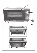 Предварительный просмотр 3 страницы SEVERIN TO 2038 Instructions For Use Manual