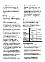 Preview for 8 page of SEVERIN TO 9560 Instructions For Use Manual