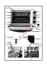 Preview for 3 page of SEVERIN TOASTOFEN MIT UMLUFT TO 2035 Instructions For Use Manual