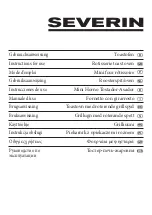 Preview for 1 page of SEVERIN TOASTOFEN MIT UMLUFT TO 2036 Instructions For Use Manual