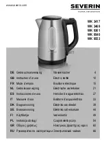 Preview for 1 page of SEVERIN WK 3417 Instructions For Use Manual