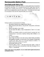 Предварительный просмотр 17 страницы SEVIC sv070170d Operating Manual