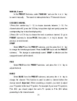 Preview for 24 page of SEVIC SV130202 Operating Manual