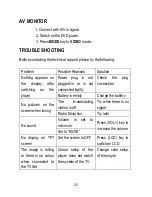 Preview for 25 page of SEVIC SV130202 Operating Manual