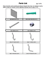 Предварительный просмотр 2 страницы Seville Classics 20226 Assembly Instructions