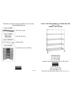 Seville Classics 24605 Assembly Instructions preview