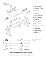 Preview for 2 page of Seville Classics airLIFT OFF65922 Assembly Instructions Manual