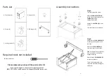 Preview for 2 page of Seville Classics airLIFT OFF65937B Quick Start Manual