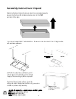 Preview for 7 page of Seville Classics airLIFT OFF65951B User Manual