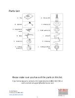 Preview for 2 page of Seville Classics AIRLIFT XL OFF65800 Manual