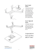 Preview for 5 page of Seville Classics AIRLIFT XL OFF65800 Manual