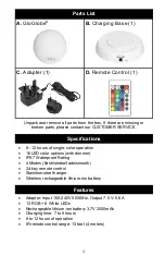 Предварительный просмотр 2 страницы Seville Classics EHF10231 Instruction Manual