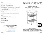 Seville Classics NSF Faqs предпросмотр