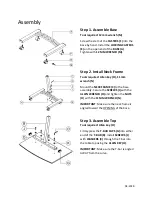 Предварительный просмотр 3 страницы Seville Classics OFF65855 Quick Start Manual