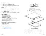 Seville Classics OFF65864 AIRLIFT 25 Quick Start Manual preview