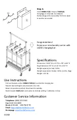 Предварительный просмотр 4 страницы Seville Classics SHE16165 Assembly Instructions