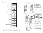 Preview for 2 page of Seville Classics SHE16210B Manual