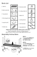 Предварительный просмотр 2 страницы Seville Classics SHE16514B Quick Start Manual