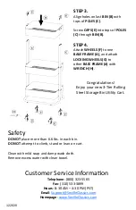 Предварительный просмотр 4 страницы Seville Classics SHE20303B Assembly Instructions